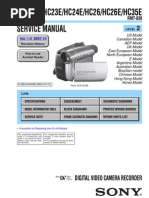 Sony dcr-hc23 hc24 hc26 hc35 Level2 Ver1.4