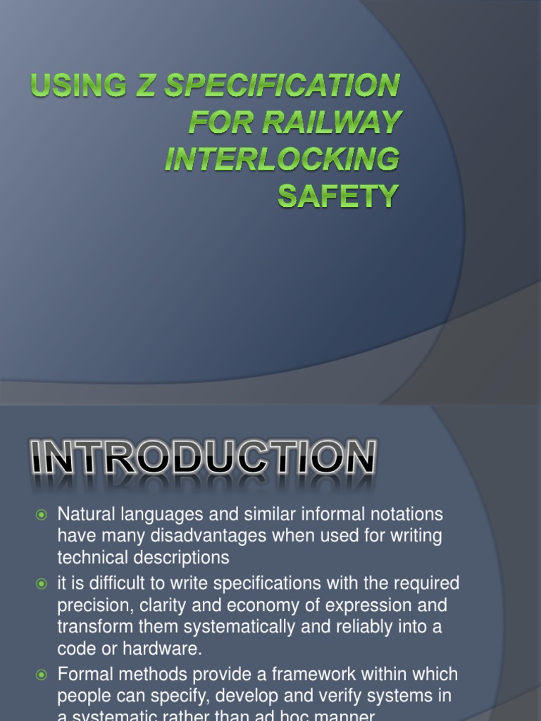 Z Specification PDF Formal Methods Formal Verification