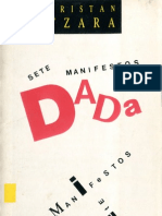 43205231 Tristan Tzara Sete Manifestos DADA Hiena Editora 1987