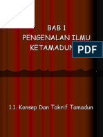 Bab 1- Konsep & Takrif Tamadun