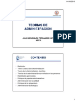 1 - Teorías Administracion