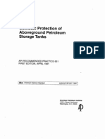 Cathodic Protection of Aboveground Petroleum Storage Tanks