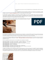 Formatar MONOGRAFIA PDF