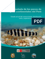 Lista Anotada Peces de Aguas Continentales Del Peru 2012