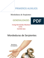 Mordeduras de Serpiente