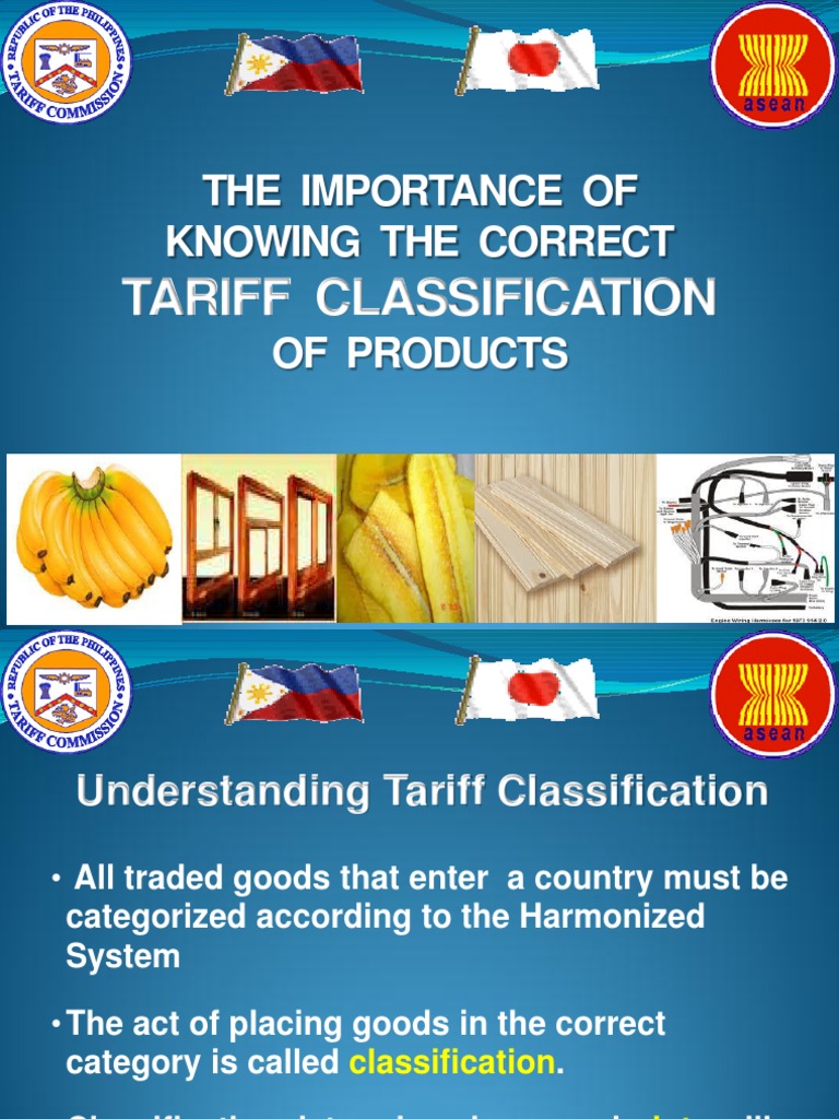 6 - Importance of Knowing The Right Tariff Code of Your Product | PDF ...