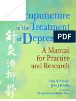 Acupuncture in the Treatment of Depression a Manual for Prac