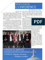 Missiological Conference in Moldova 2013