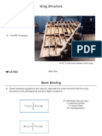 Wing Structure: Beam Bending