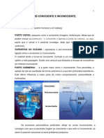 Psicologia - Consciente, Pré Consciente e Inconsciente PDF