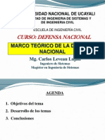 Semana 5 - Marco Teórico de La Defensa Nacional