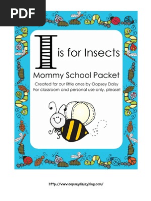 I is for Insects