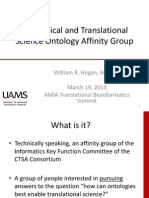 The Clinical Translational Science Ontology Affinity Group