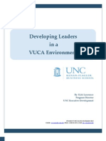 Developing Leaders in a VUCA Environment