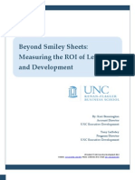Beyond Smiley Sheets: Measuring The ROI of Learning and Development