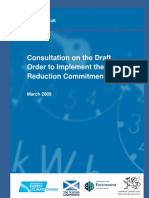 Consultation on Draft Order to Implement the Carbon Reduction Commitment