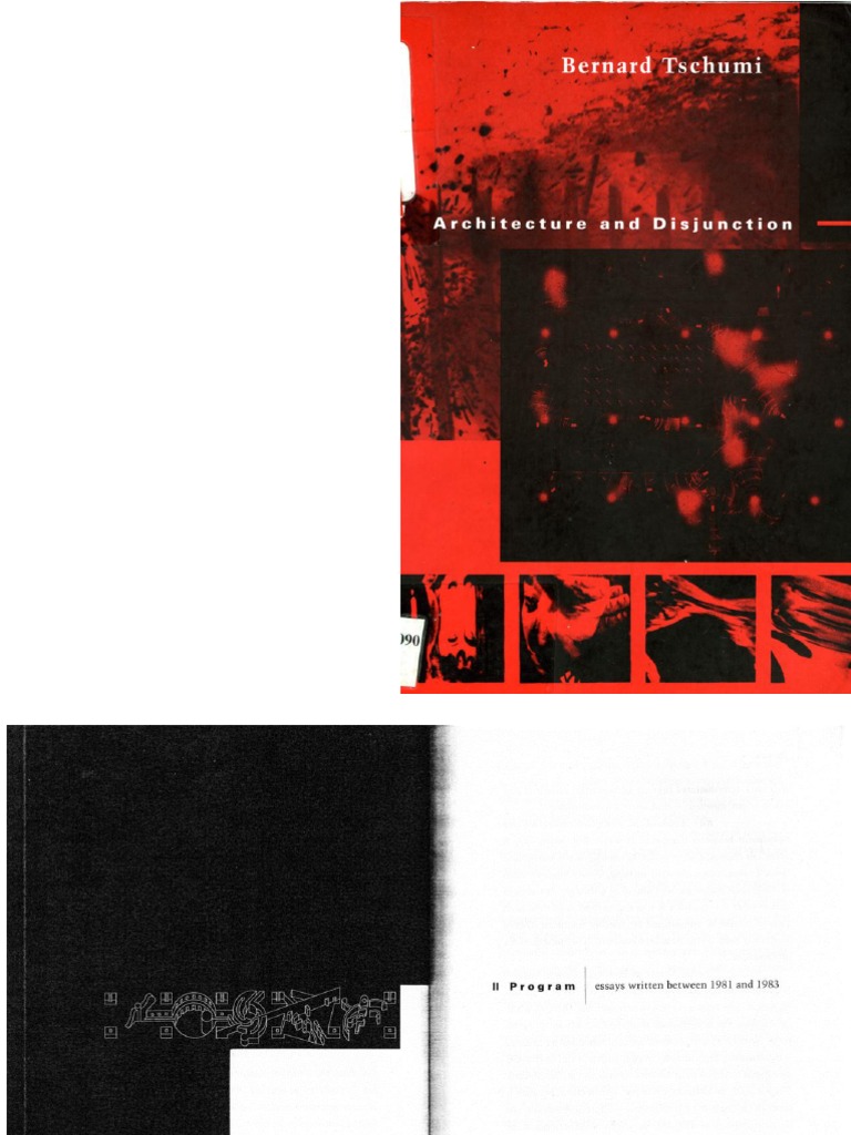 Tschumi Architecture Disjunction