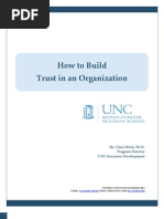 How To Build Trust in An Organization