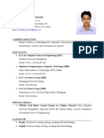 Resume of Shawon