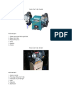 MEMPELAJARI MESIN GERINDA