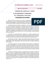 1627331-Convocatoria Oposiciones e Interinidades 2013 CYL
