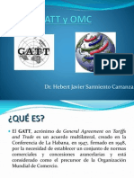 Derecho Comercial Internacional - Gatt y Omc