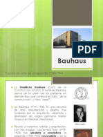Historia de  la Bauhaus