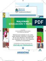 Cuadernillo Primaria Malvinas