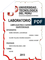 Informe N2 - CAMPO ELÉCTRICO Y SUPERFICIES EQUIPOTENCIALES