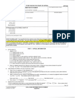 CA Civil Case Information Sheet