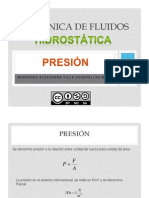 hidrostática - presión