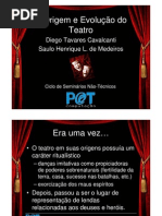 Origem Evolucao Teatro