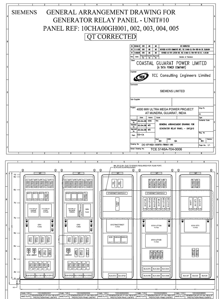 Generator Protection Relay Settings PDF Electric Generator Relay