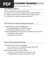 Icons of Evolution Worksheet