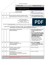 Course Schedule 4-12