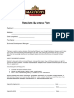 Retail Business Plan