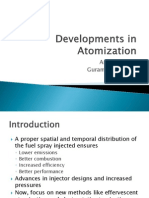 Developments in Atomization