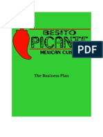 Picante Business Plan