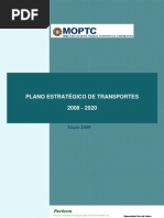 PLANO ESTRATÉGICO TRANSPORTES 2008-2020 [MOPTC - 2009]