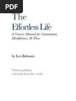Download Leo Babauta - The Effortless Life by Thiago H Dos Santos SN135063224 doc pdf