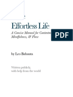 Leo Babauta - The Effortless Life