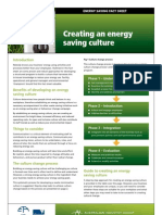 AUS - Creating and Energy Saving Culture