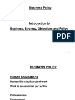 1.Introduction to Business, Strategy,Objectives and Policy,,
