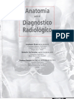 Anatomia para el diagnóstico radiológico