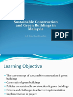 Sustainable Constrution and Green Building PDF