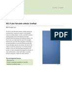 SOL 27 Plus Flat-Plate Collector (Rooftop) : Data Sheet