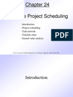 Pressman CH 24 Software Project Scheduling