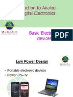 Introduction To Analog and Digital Electronics: Basic Electronic Devices