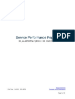 Service Performance Report 2g s2