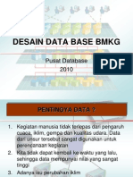 Pengembangan Database BMKG - Kapus